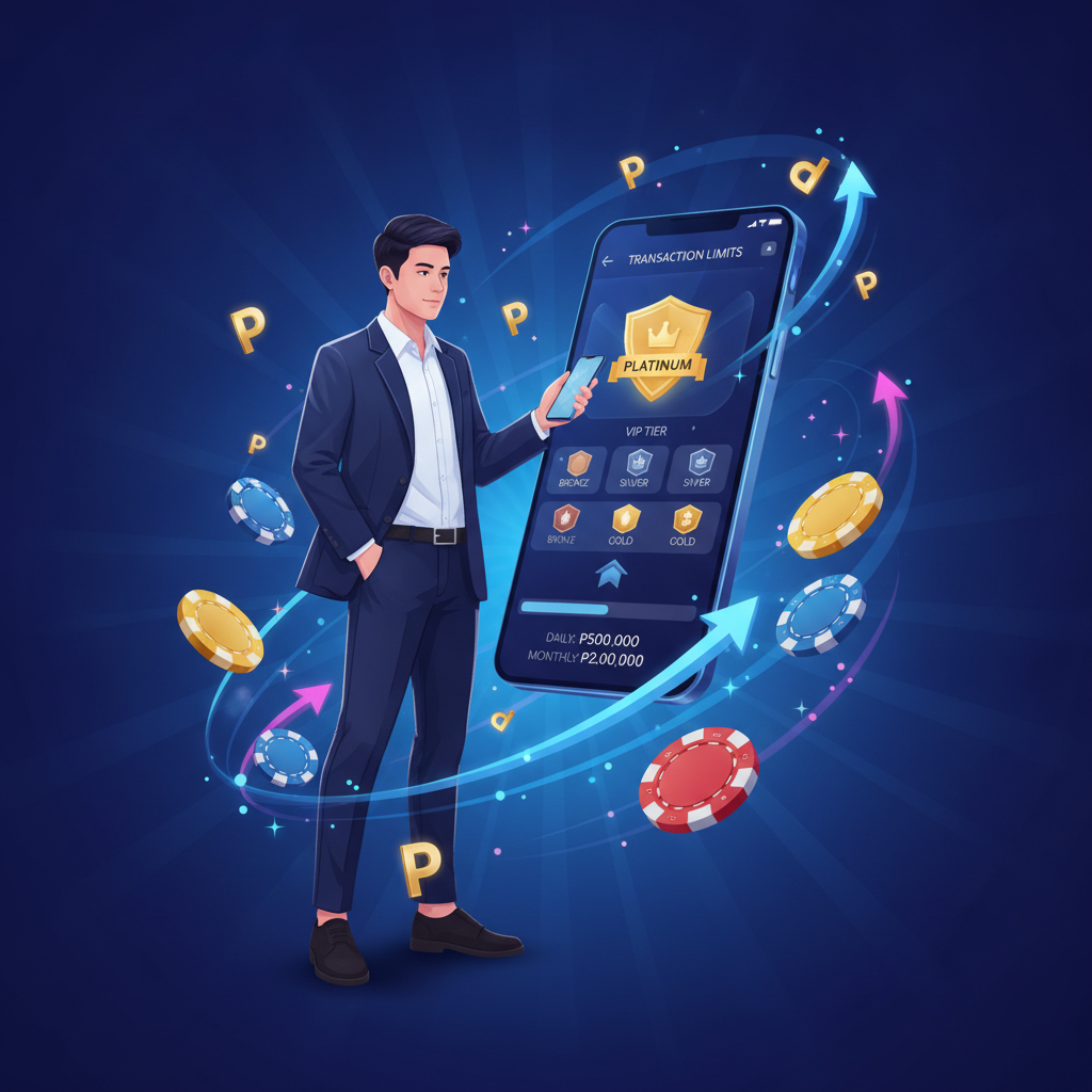 Illustration: Online Casino Deposit Limits Philippines: Understanding Minimums, Maximums & VIP Tiers